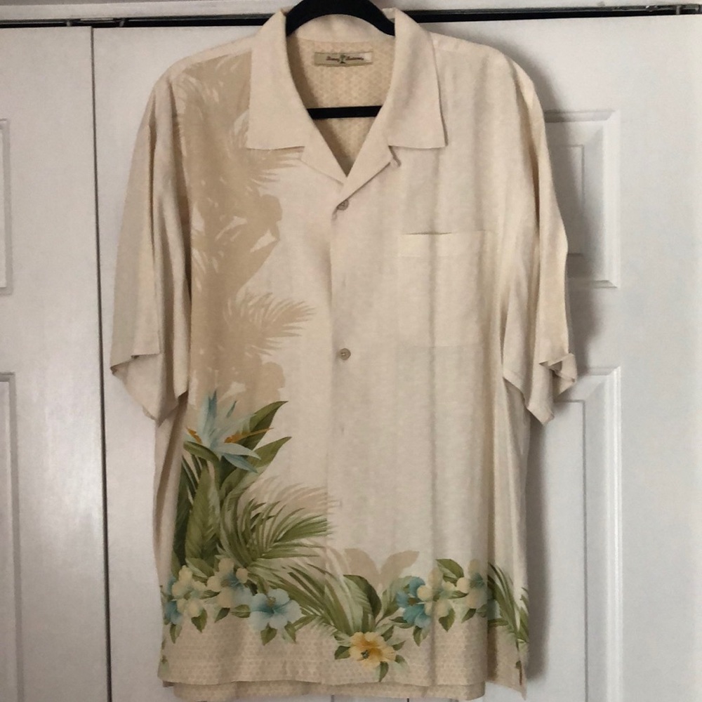 Tommy Bahama Hawaiian Tropical Silk Shirt
